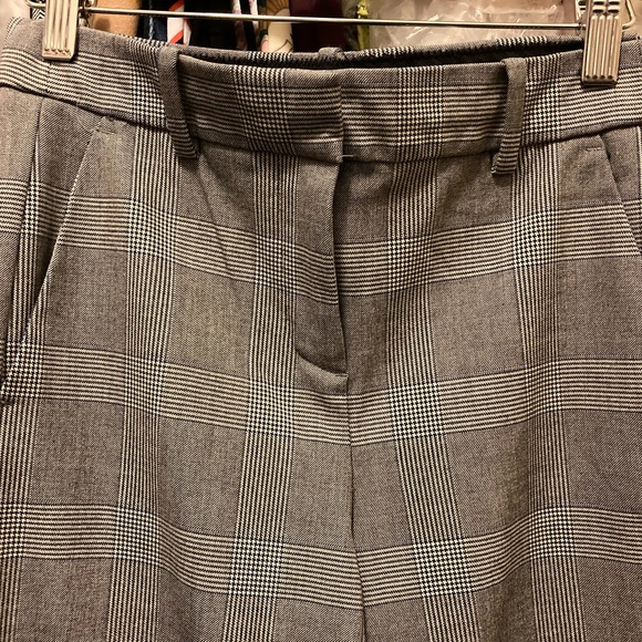 JCrew Plaid Gray Pants - Picture 1 of 6